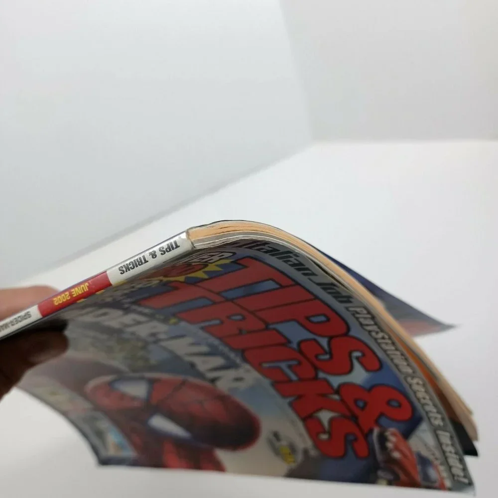 Tips & Tricks Magazine Spiderman Issue 88 June 2002 Video Game Tips *MINOR WEAR*